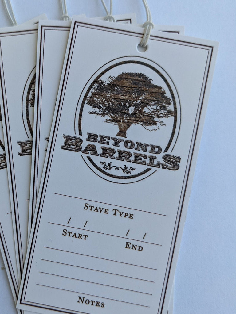 Bottle Hang Tags: 4 pack
